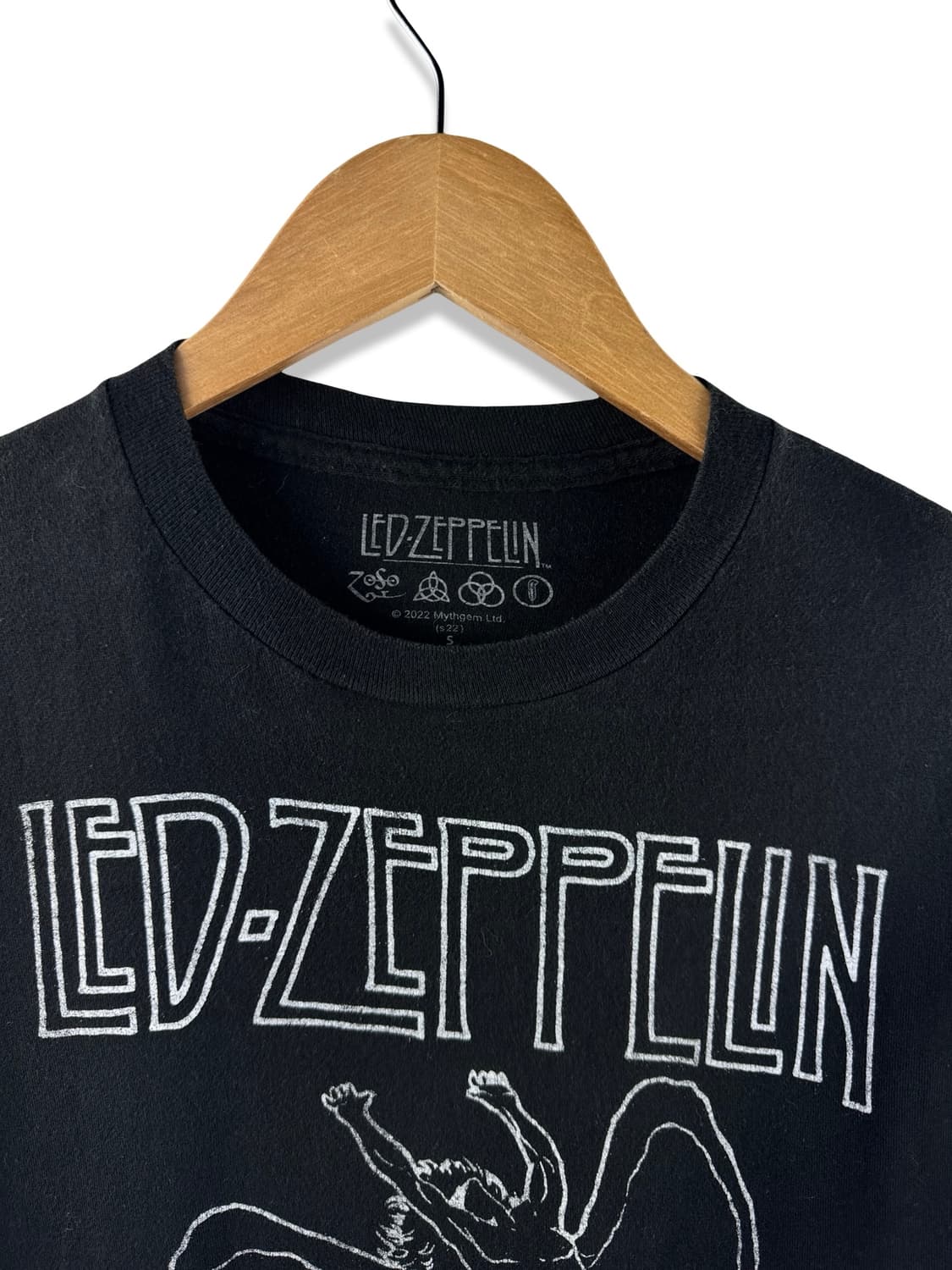 레드제플린 오피셜 1977 USA 투어 밴드티셔츠2094 상품이미지3