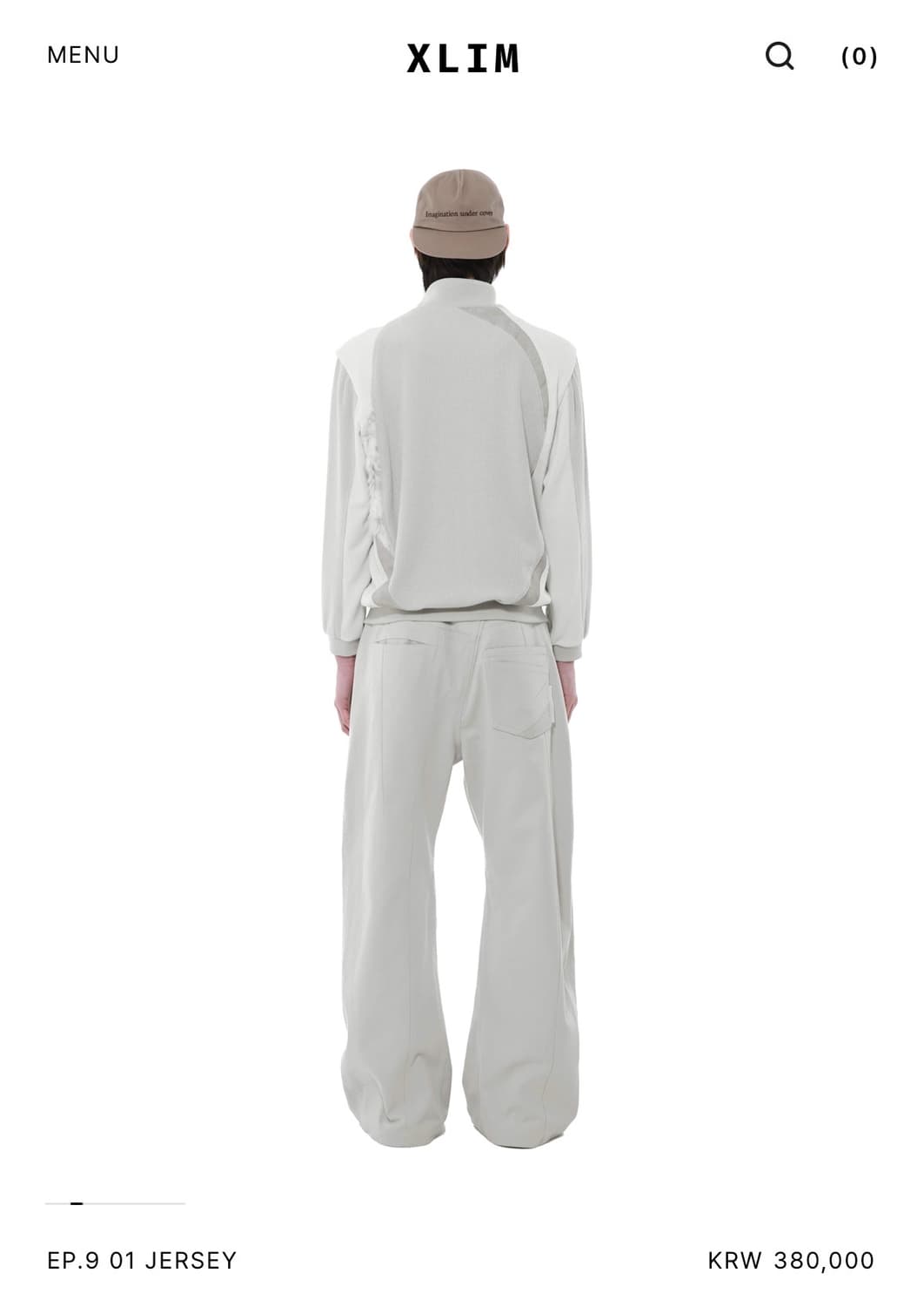 Xlim ep9 01 jersey ivory/off white L사이즈 상품이미지7