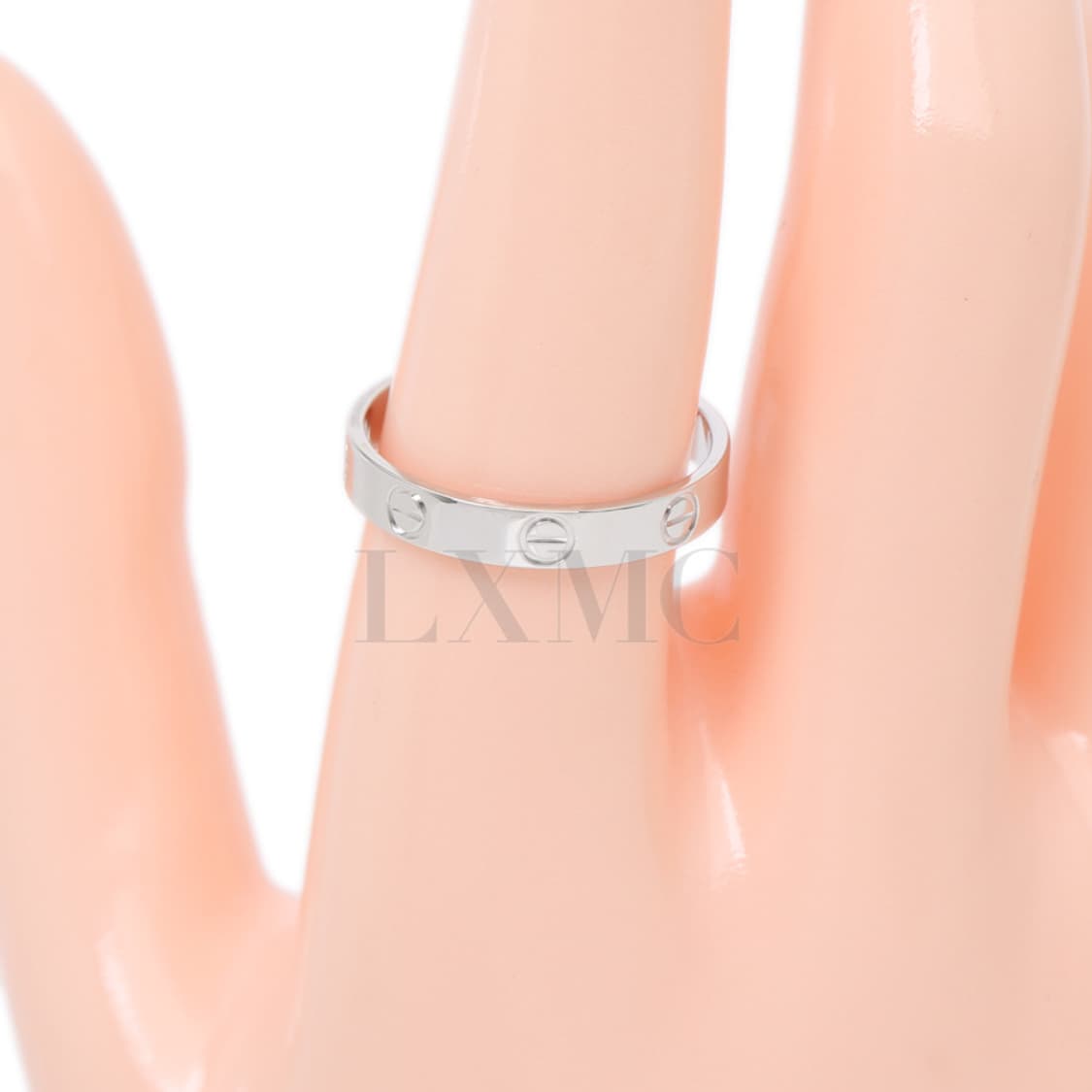 까르띠에 러브링 화이트골드 웨딩링 결혼반지 WG RING 59호 상품이미지6