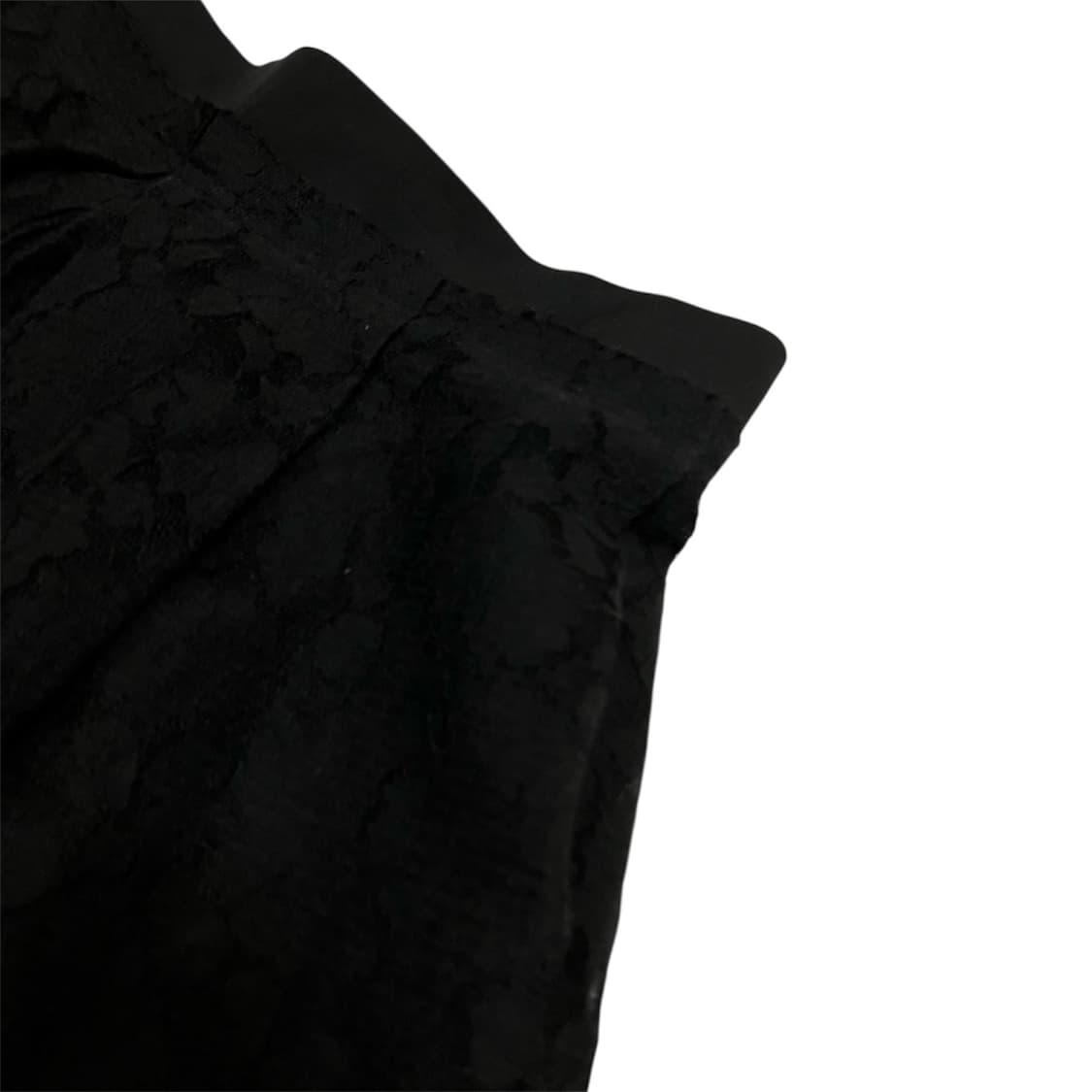 럭키 슈에뜨 블랙 레이스 스커트 38 상품이미지5