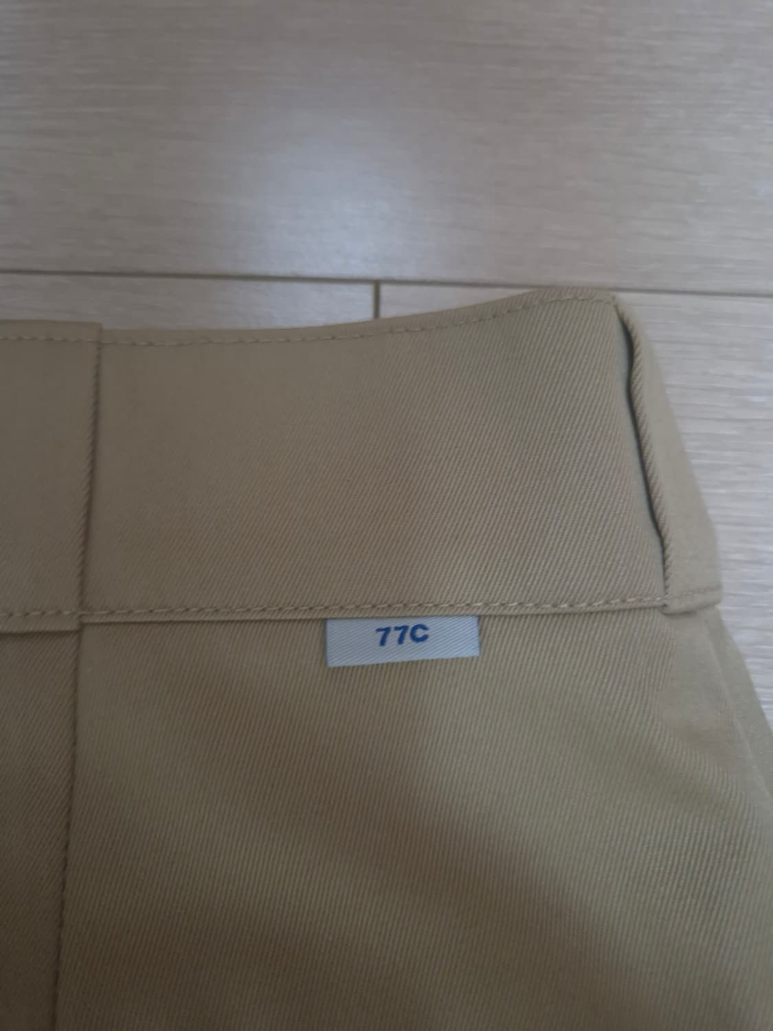(34) 77C 포트 팬츠 베이지 상품이미지5