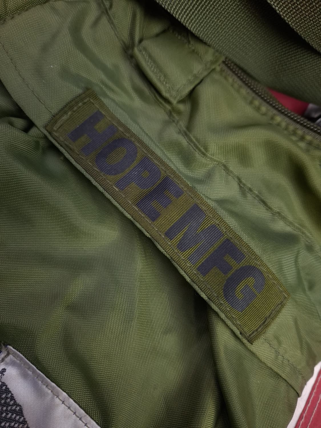 오리지날 호프사 미공군 TYPE 밀리터리 헬맷백 상품이미지3