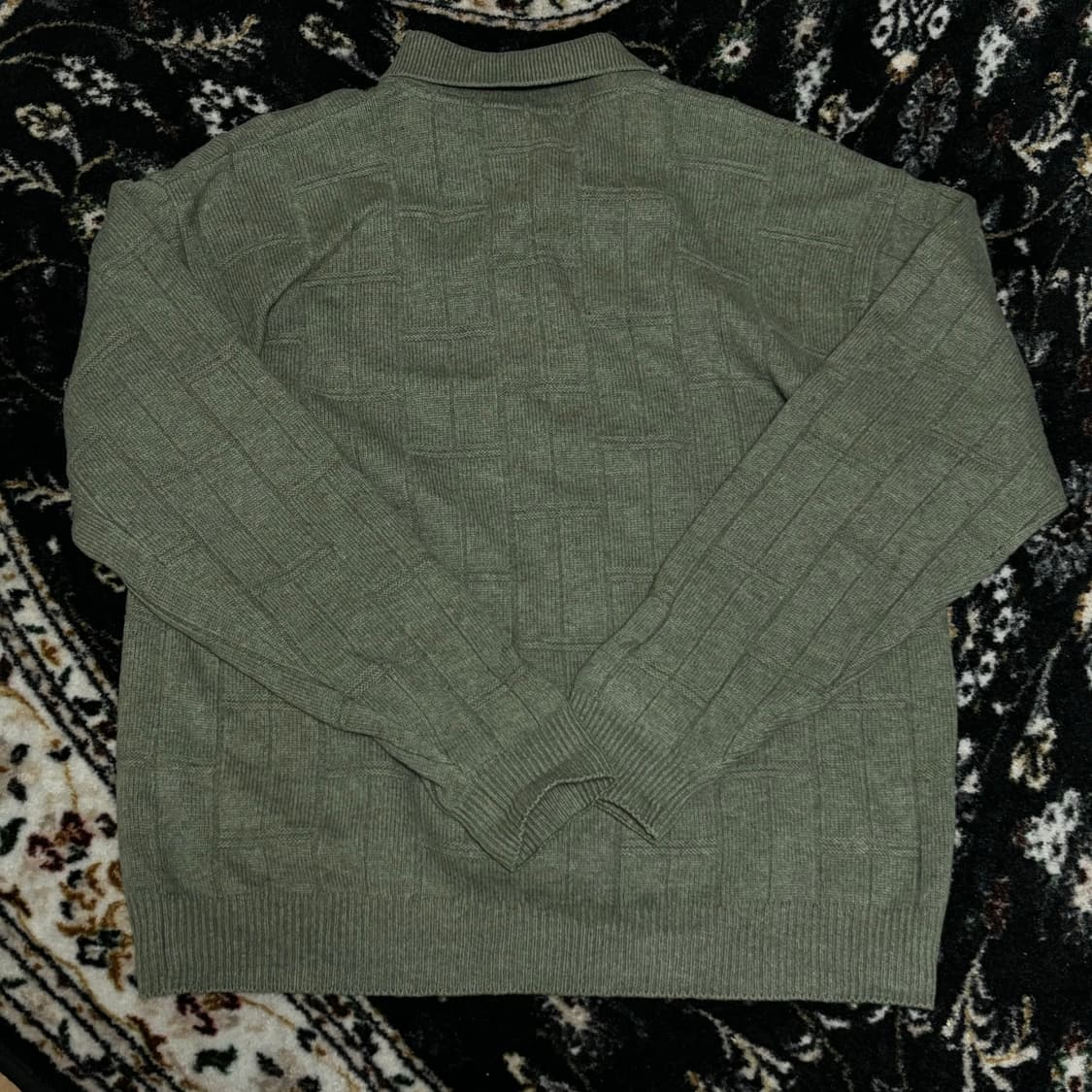 라코스테 올리브색 니트 상품이미지3