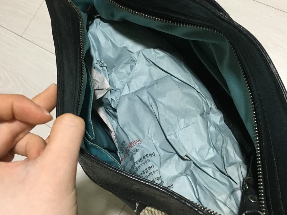 코치 시그니처 숄더 백(정품100%) 상품이미지6