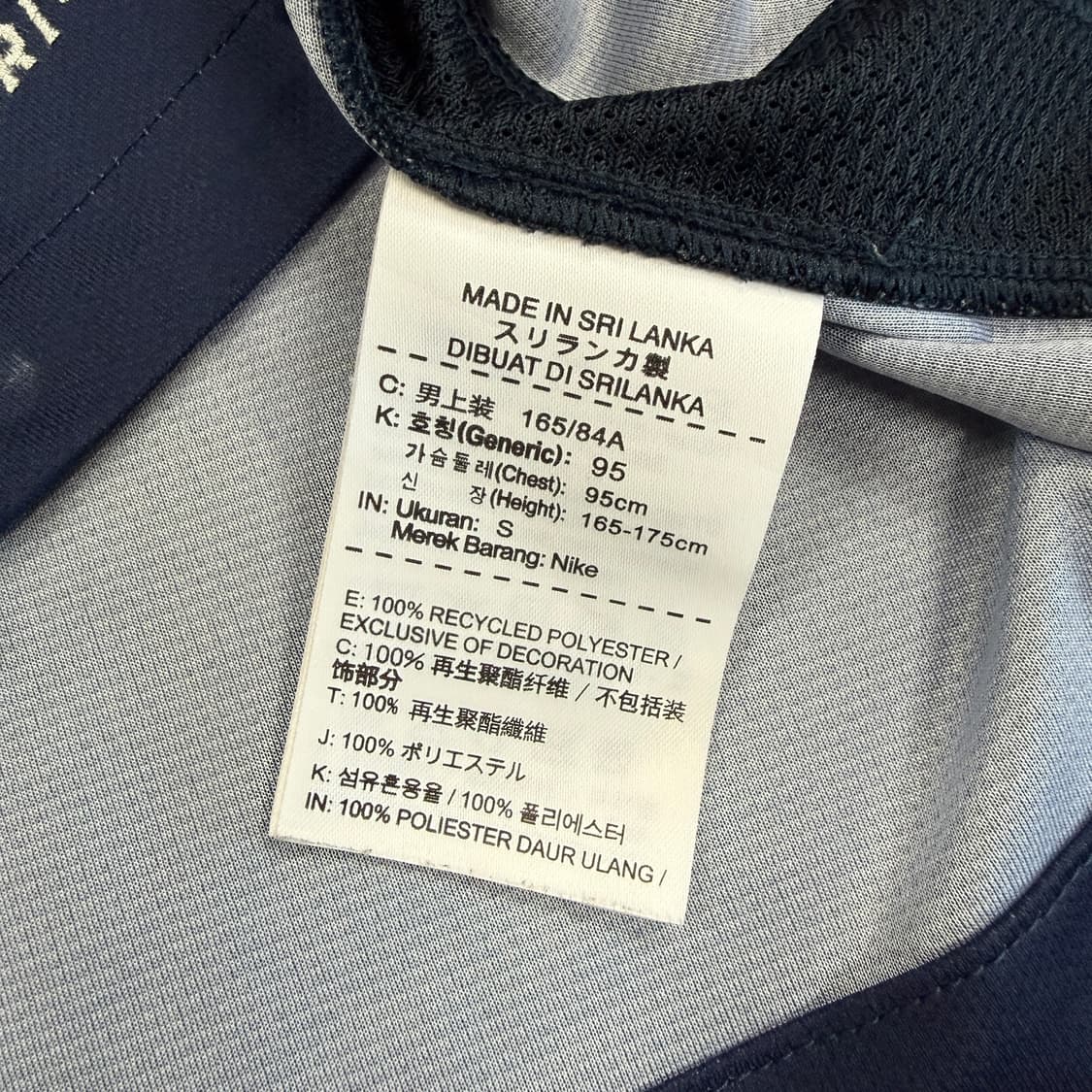 (S)나이키 Nike파리생제르망 15/16시즌 유니폼 상품이미지3