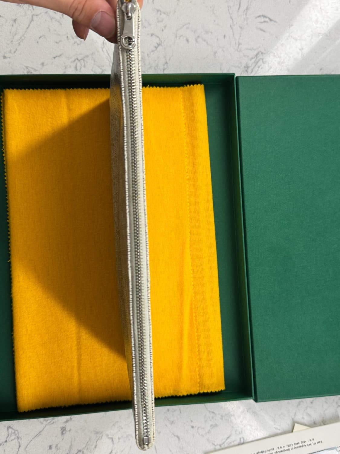 고야드 클러치백 화이트 상품이미지3