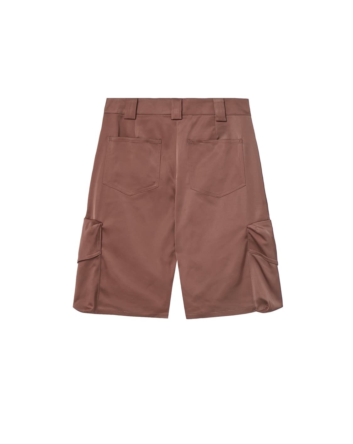 더오픈프로덕트(OPEN YY)세틴 카고 쇼츠_Brown 상품이미지3