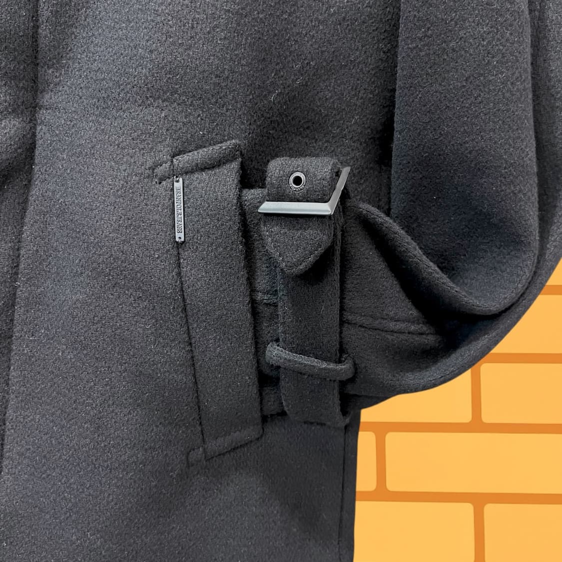 빈폴 해군 스타일 모직 코트 (M) 상품이미지3