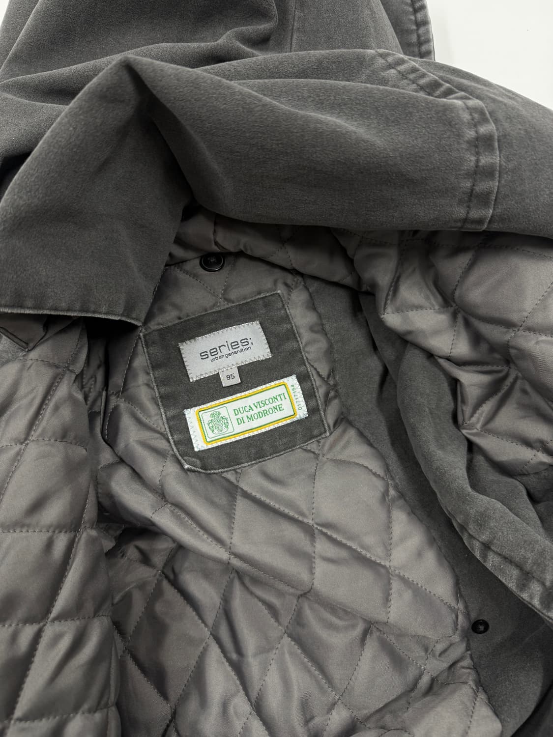 Series x Visconti 빈티지 하프코트 상품이미지5