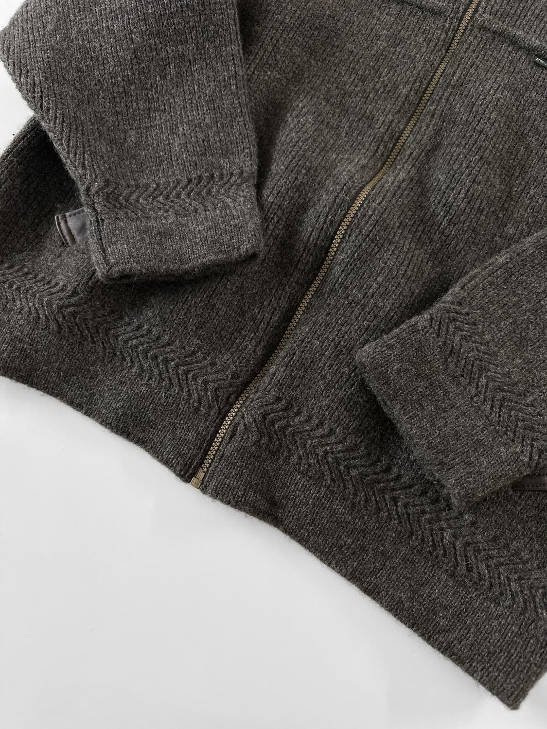 (Rare)80~90s 빈티지 맥도날드 뉴질랜드 퓨어 울 집업 니트 상품이미지7