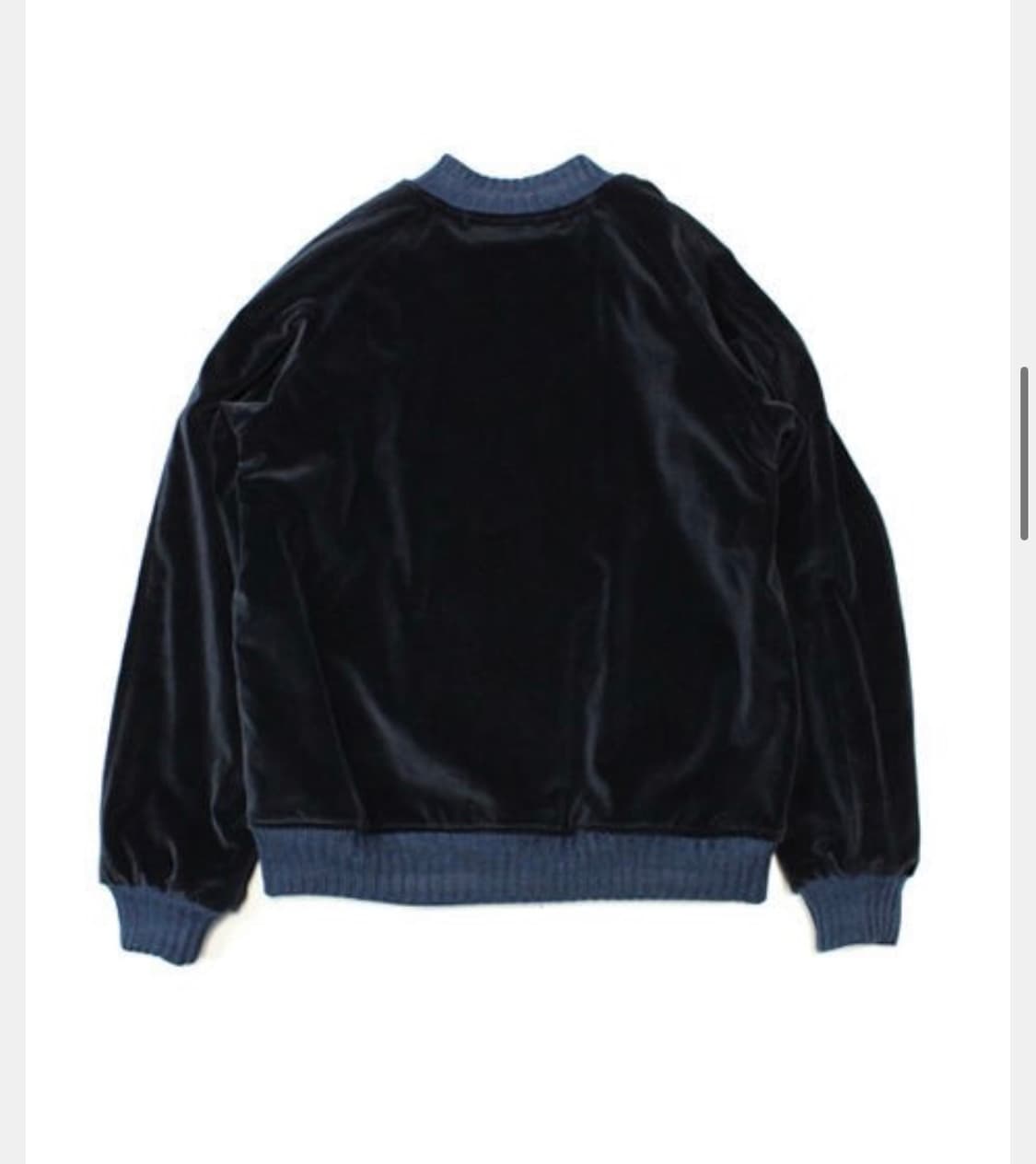 (4)언유즈드 unused 리버시블 벨벳 자켓 상품이미지4