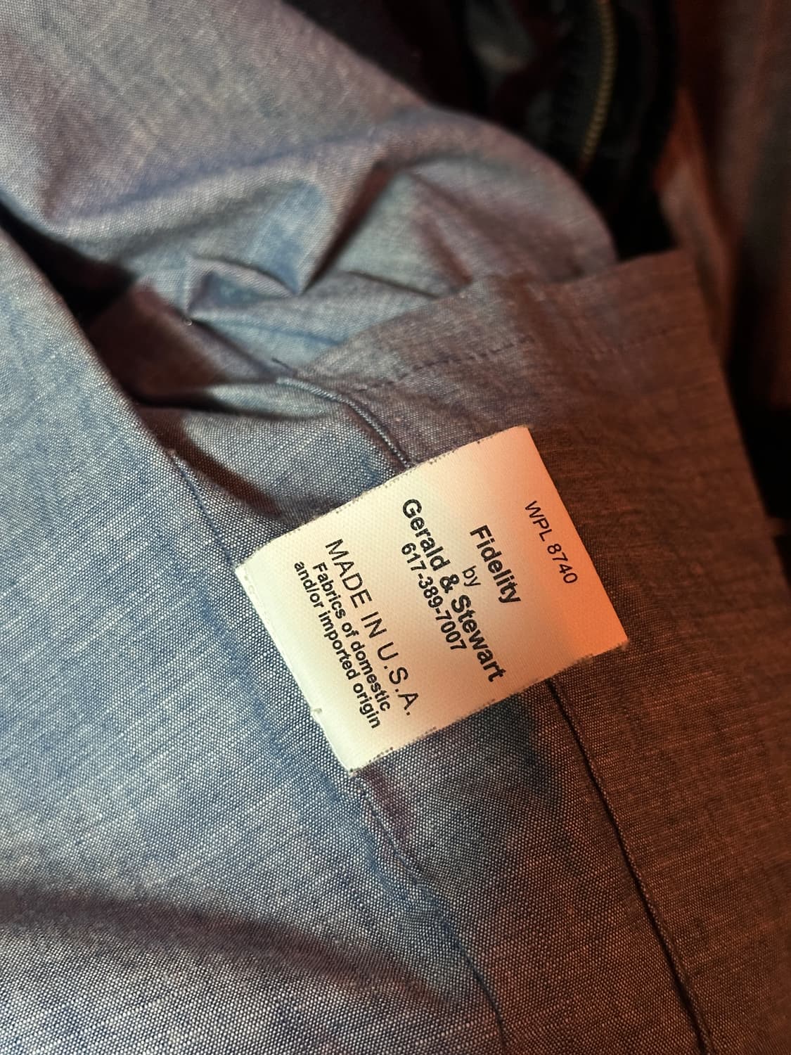 Fidelity(피델리티) 테디 자켓 네이비 M 상품이미지4