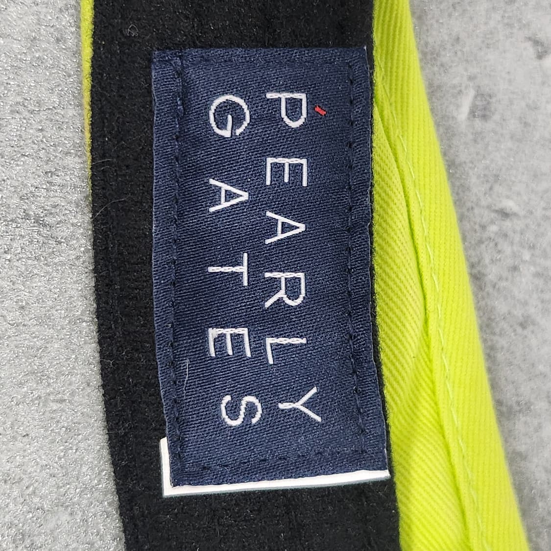 상태좋은 파리게이츠 골프 썬캡 겨자색 프리 상품이미지8