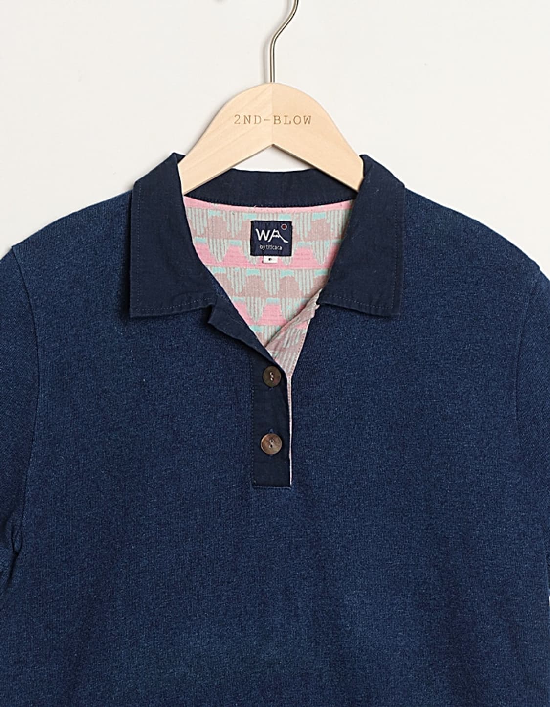 WA by titicaca Indigo Polo Shirts 44-55 상품이미지2