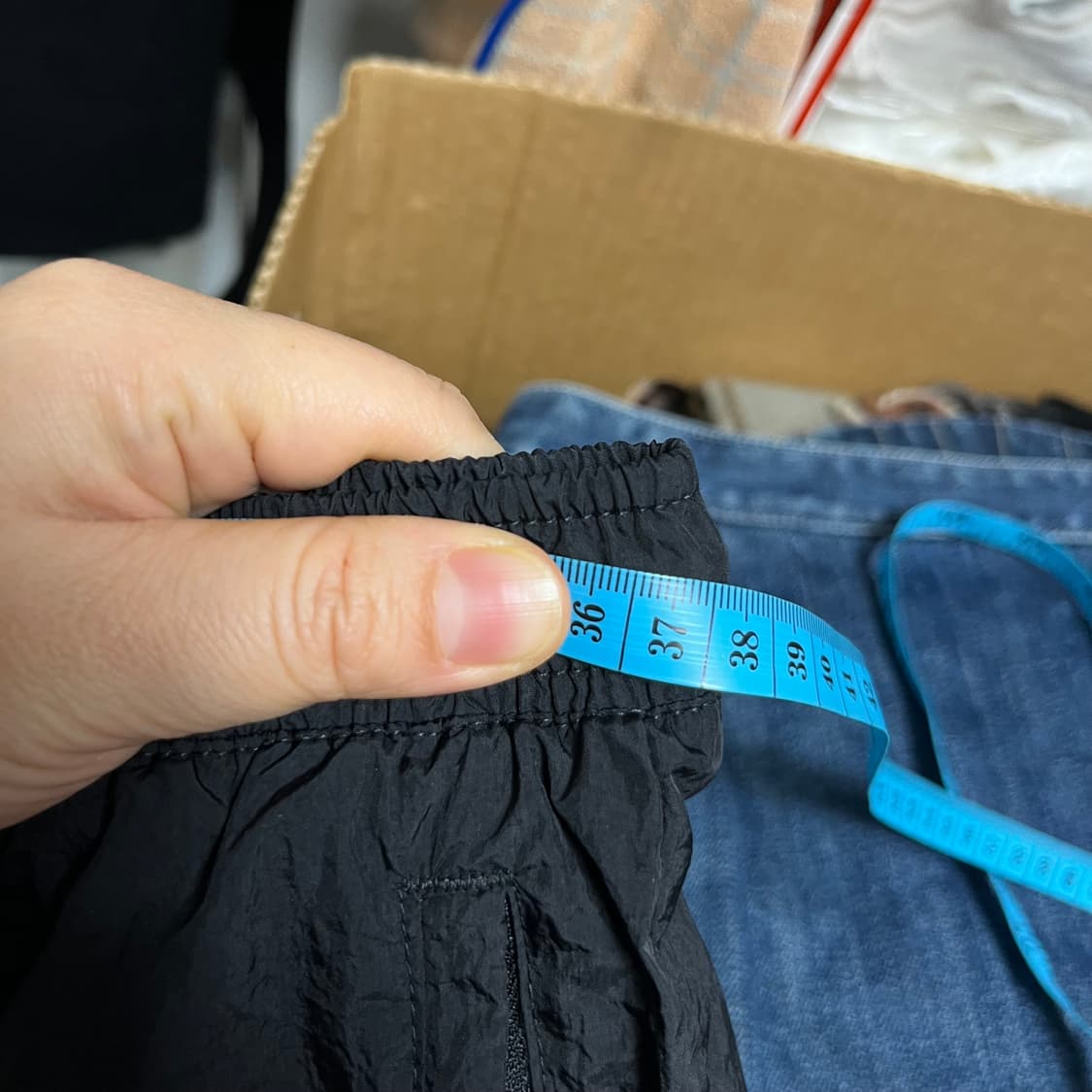 나이키 빅스우시 트레이닝 바스락 조거 팬츠 m 상품이미지5