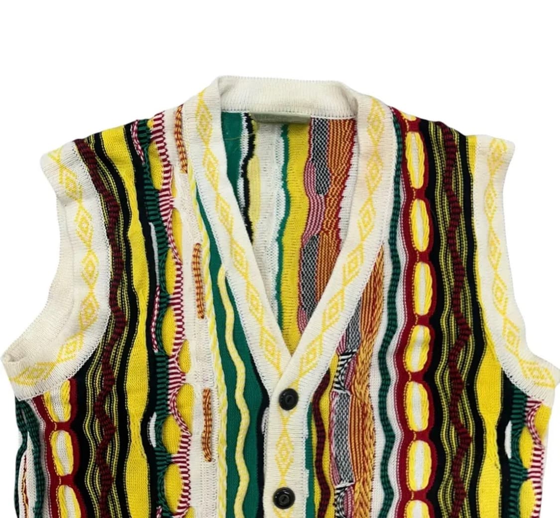 빈티지 케이블 니트 베스트 상품이미지2