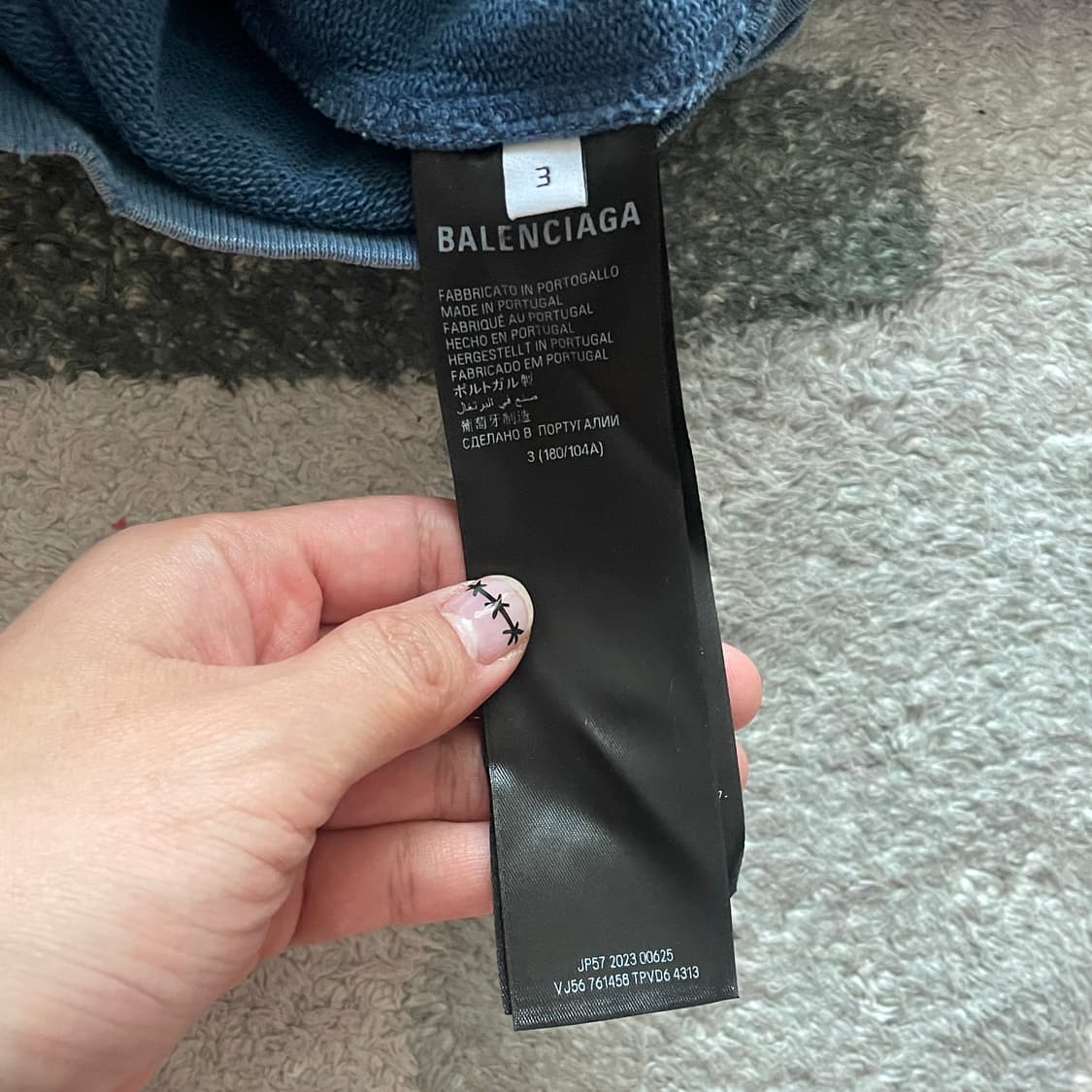 발렌시아가 비카인드 후드 상품이미지4