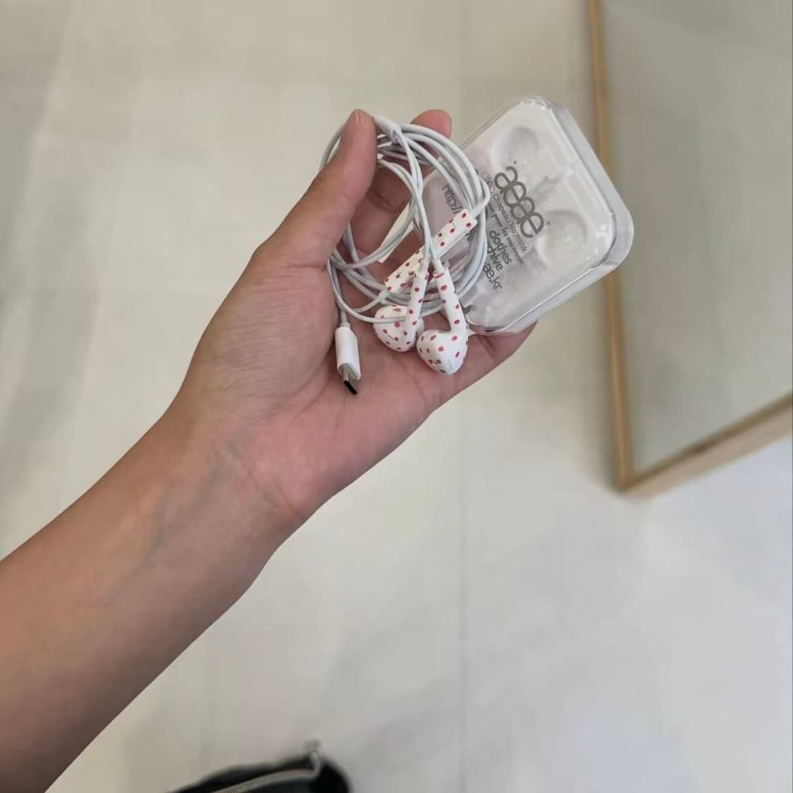 Aeae 이어폰 미개봉 화이트 상품이미지2