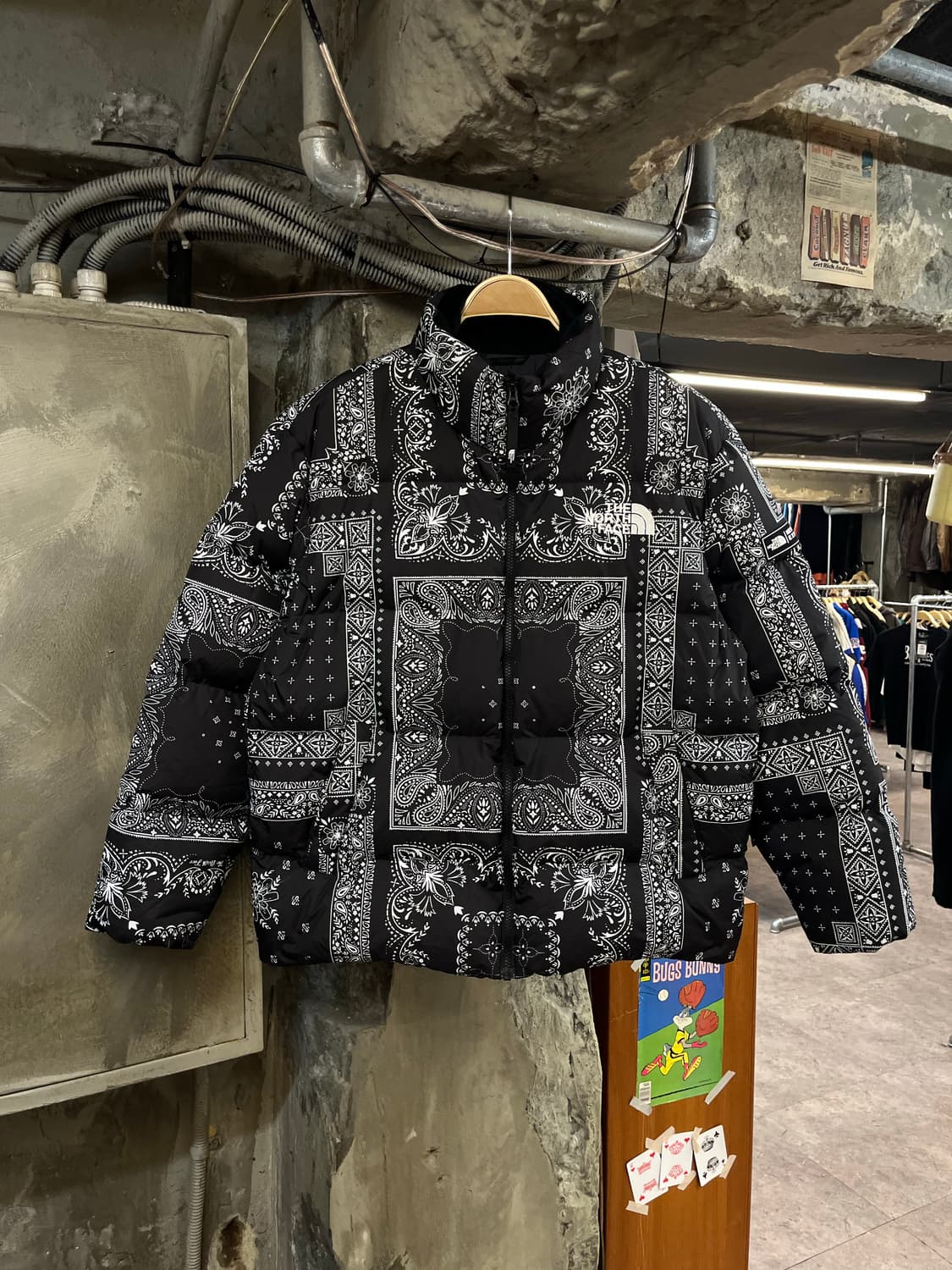 노스페이스 노벨티 로프티 다운 패딩 블랙 M #csz1759 상품이미지1