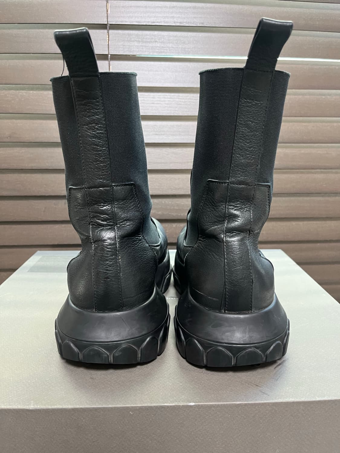 릭오웬스 보조 트랙터 부츠 40 상품이미지5