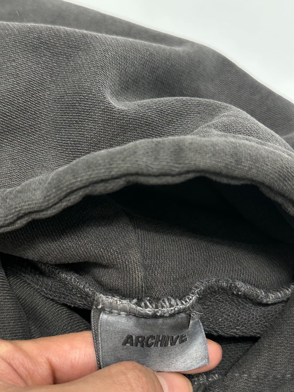 ARCHIVE ACDC 오버핏 후드티 상품이미지4