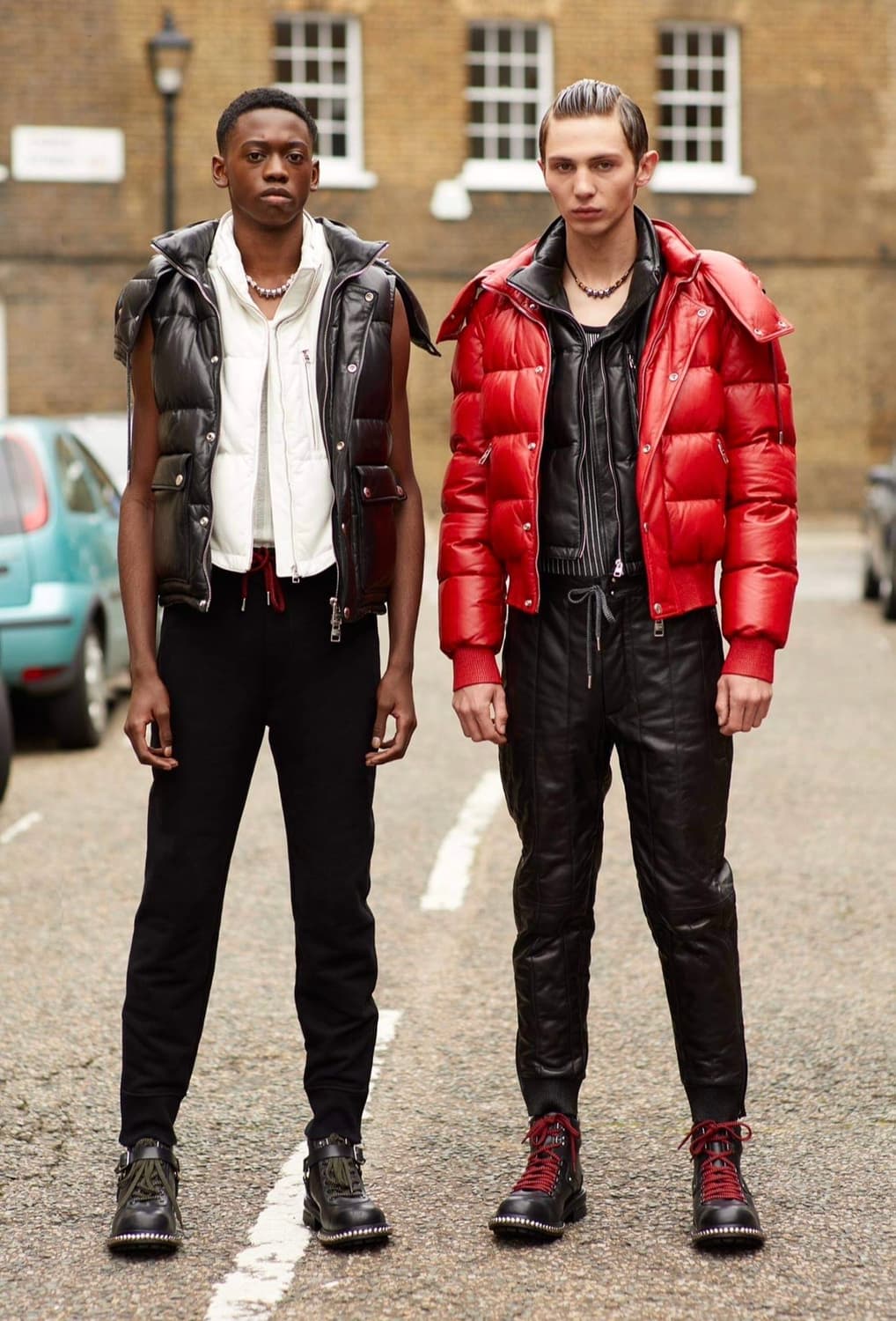 알렉산더 맥퀸 가죽 패딩 상품이미지2