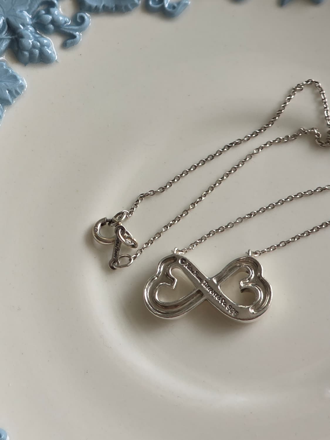 티파니앤코 팔로마 피카소 더블하트 인피니티 목걸이 상품이미지4