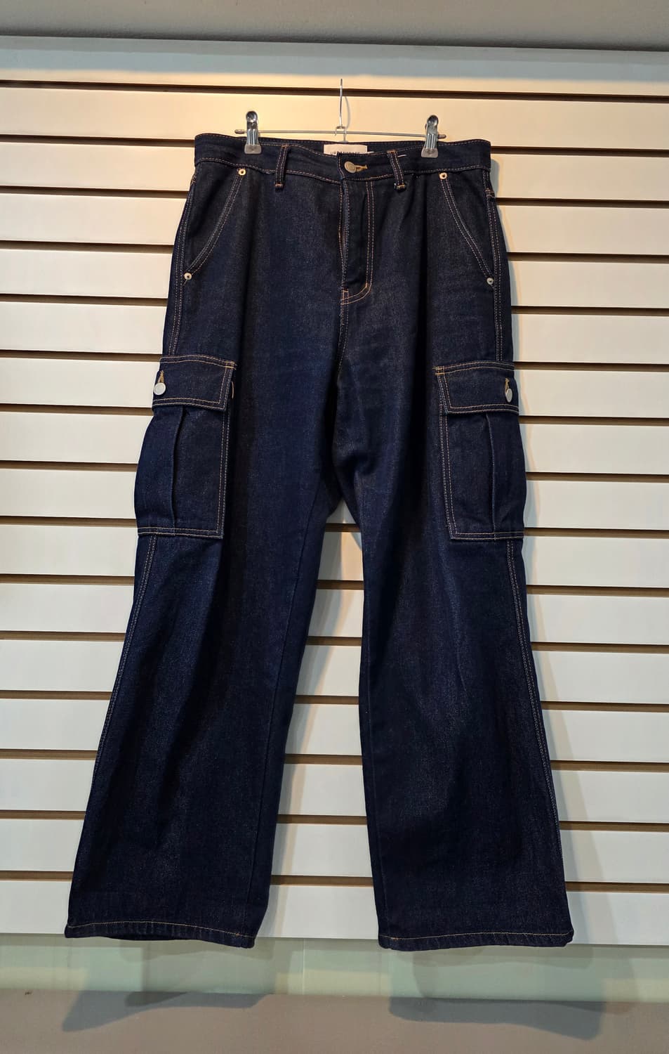 URBANSTOFF 슬랍 워싱 카고 데님 팬츠 상품이미지1