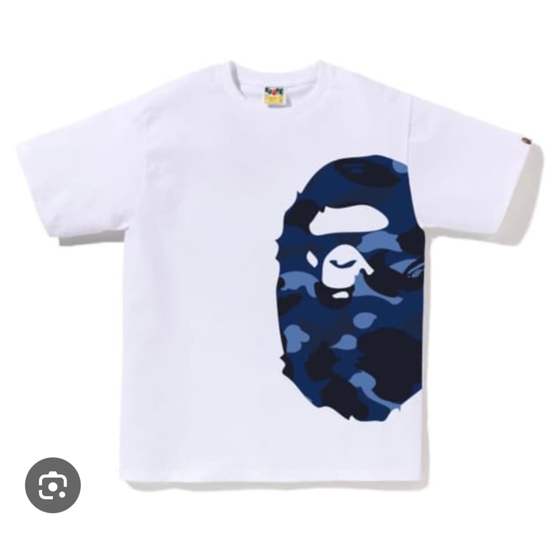 베이프 컬러 카모 사이드 빅 에이프 헤드 티 반팔 bape camo 상품이미지1