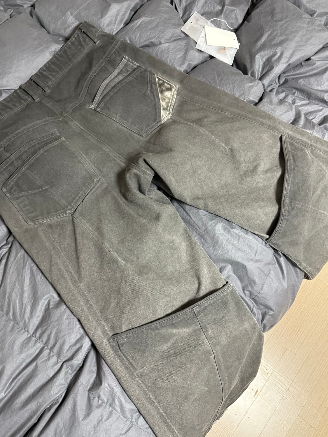 [XL] xlim 엑슬림 ep8 01 TROUSERS 워시드 블랙 상품이미지4