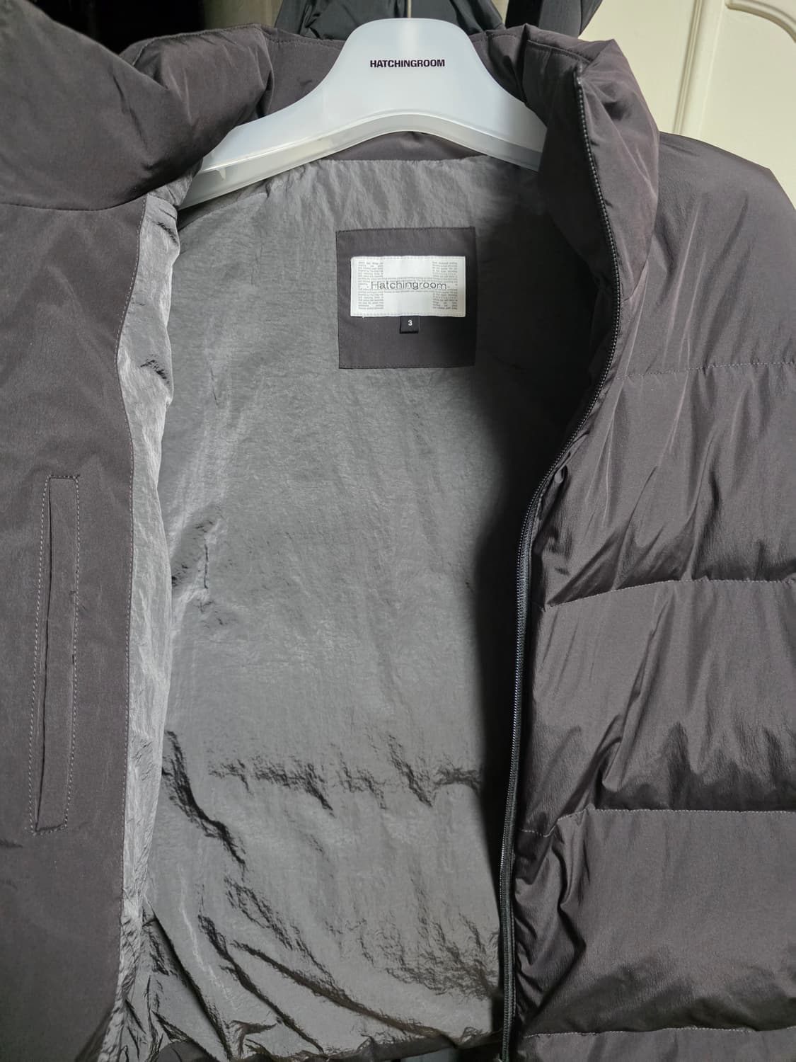 (3)해칭룸 4PK 다운푸퍼 패딩 다크버건디 상품이미지5