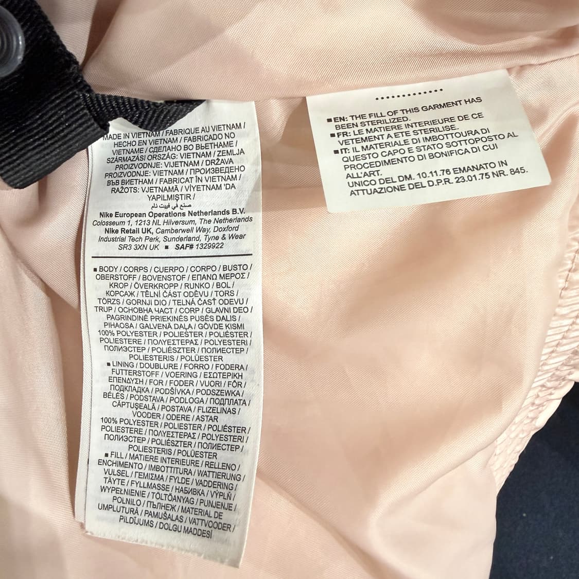 [M] 나이키 써마핏 다운 패딩 핑크 상품이미지10