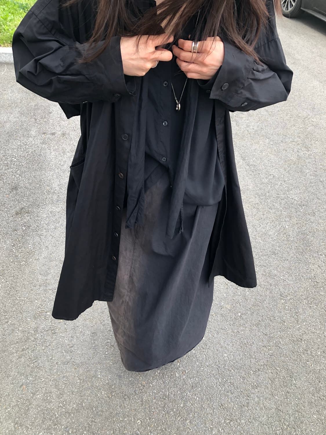 마틴 마르지엘라 90s 6번 라인 스커트 상품이미지3