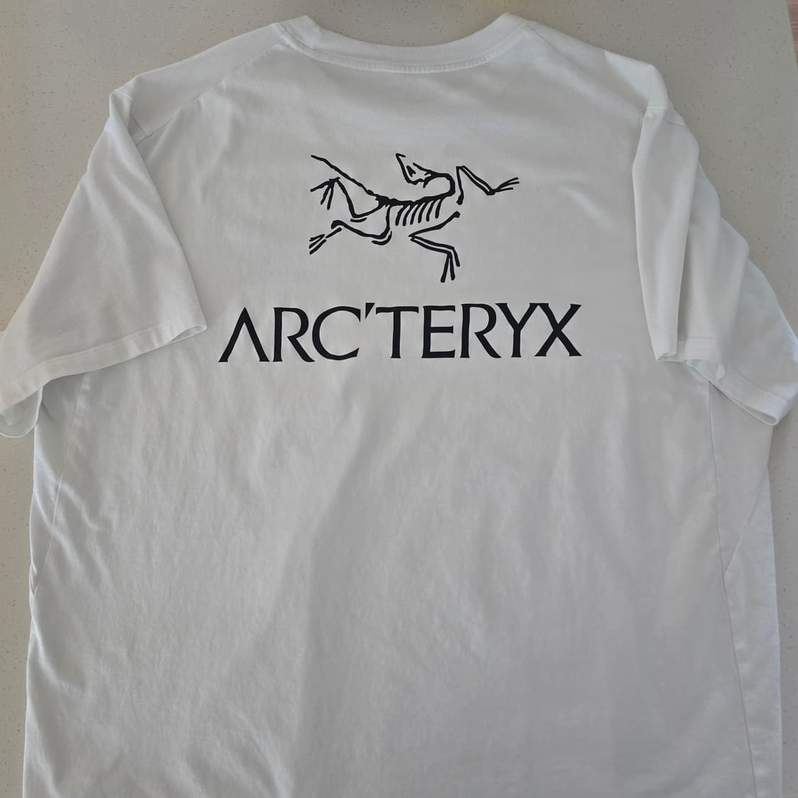 (XL) 아크테릭스 반팔 티셔츠 화이트 상품이미지2