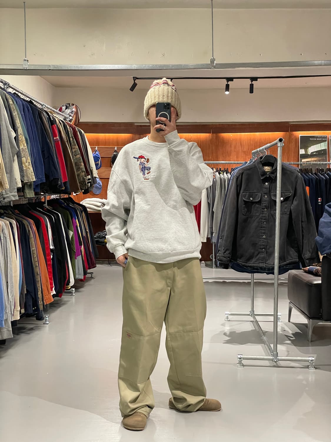 90's 베티붑 USA 맨투맨   상품이미지2