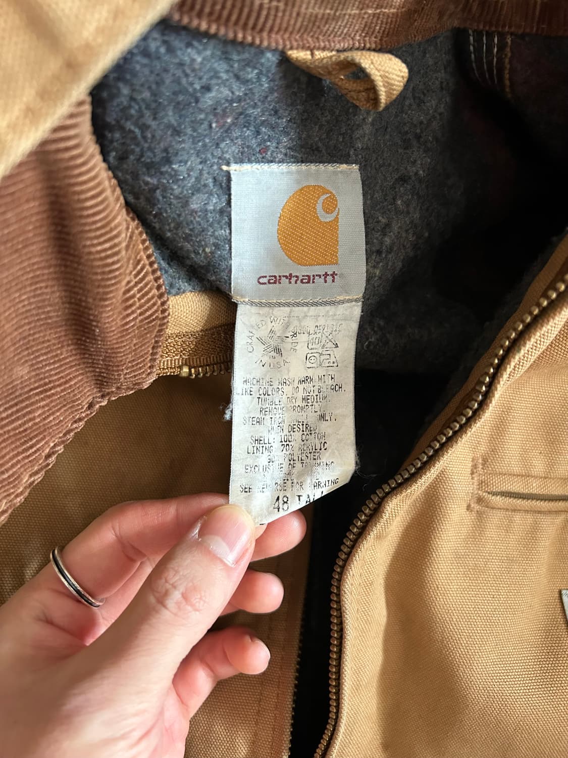 빈티지 칼하트 디트로이트 자켓 j01 상품이미지3