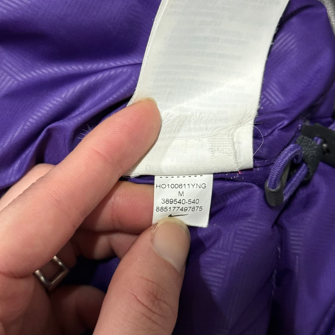 나이키 스몰 스우시 후드 탈 부착 덕 다운 점퍼 상품이미지9