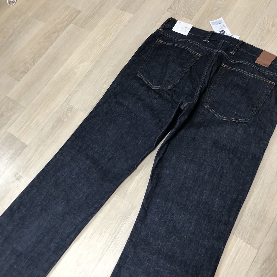 (36) 새상품 갭 GAP 린스드 스탠다드핏 데님 중청 데님 상품이미지8