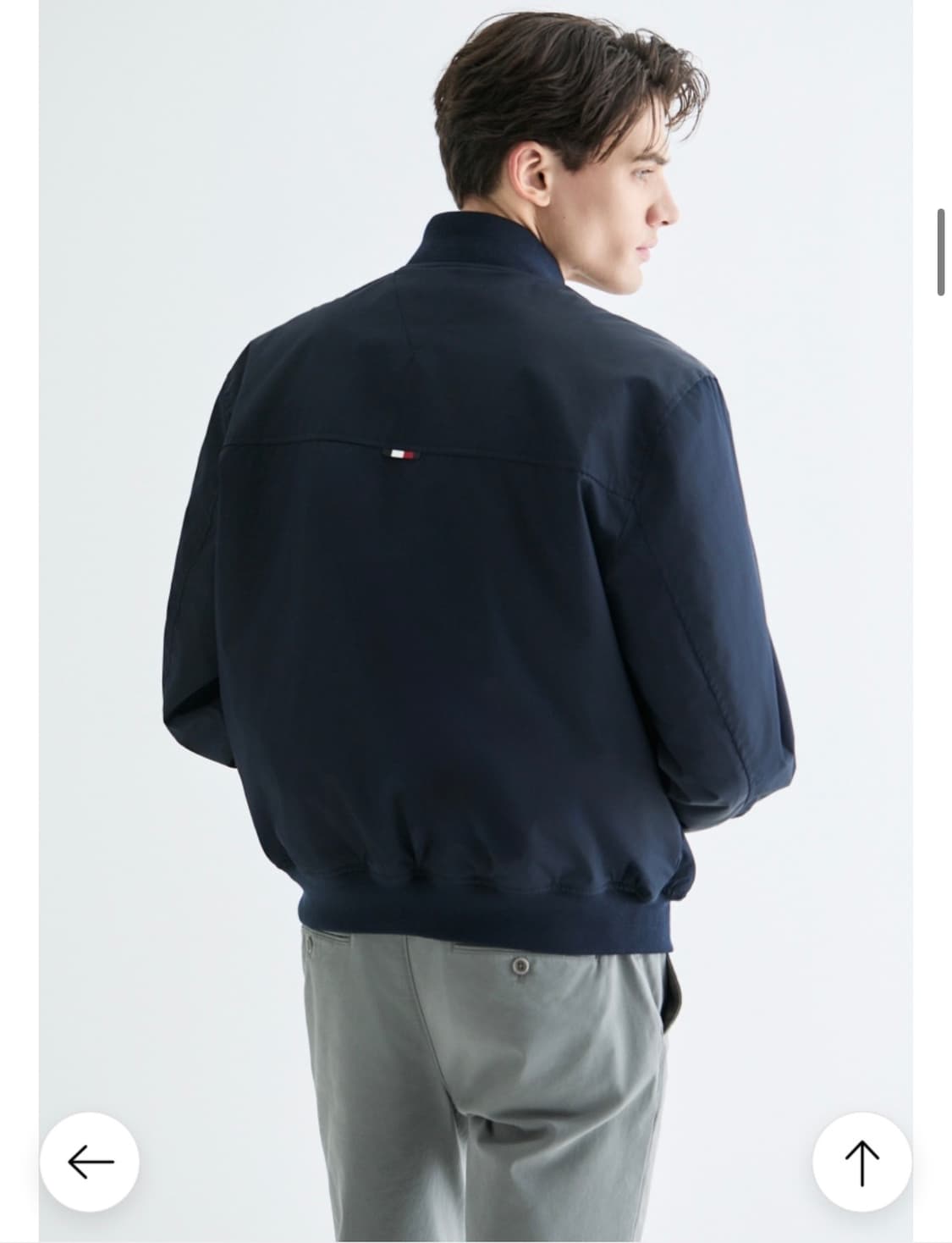 [새상품] 타미힐피거 리버시블 봄버 자켓 L 상품이미지4