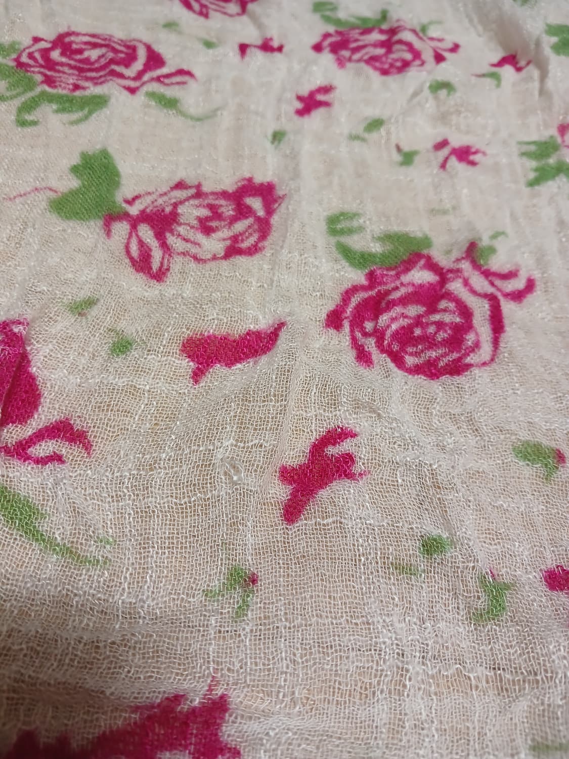 COMME CA ISM 장미스카프 상품이미지4