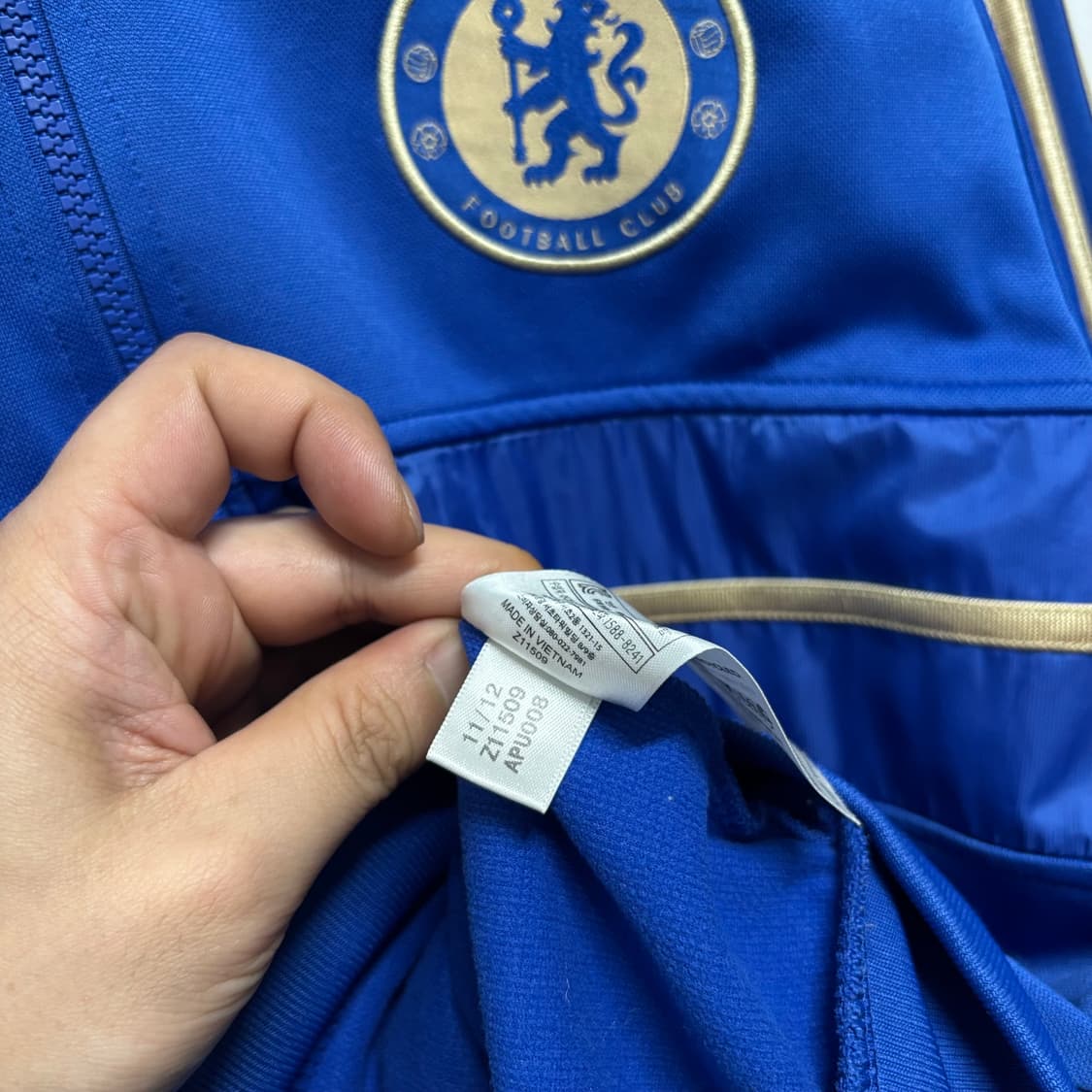 아디다스 첼시 12-13 앤섬 트랙탑 상품이미지5