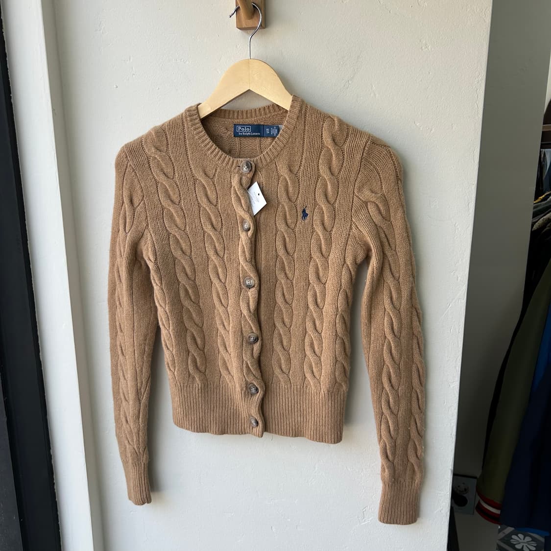 16788 - 폴로 랄프로렌 케이블 울 가디건 (울 80% 캐시미어 10 상품이미지1