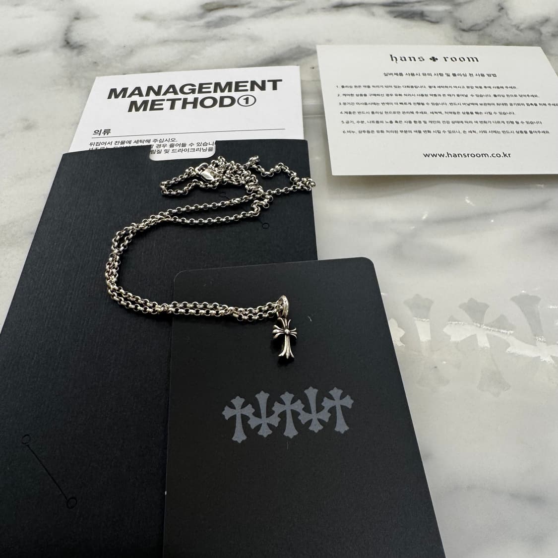 크롬하츠 팬던트 + 체인줄 상품이미지3