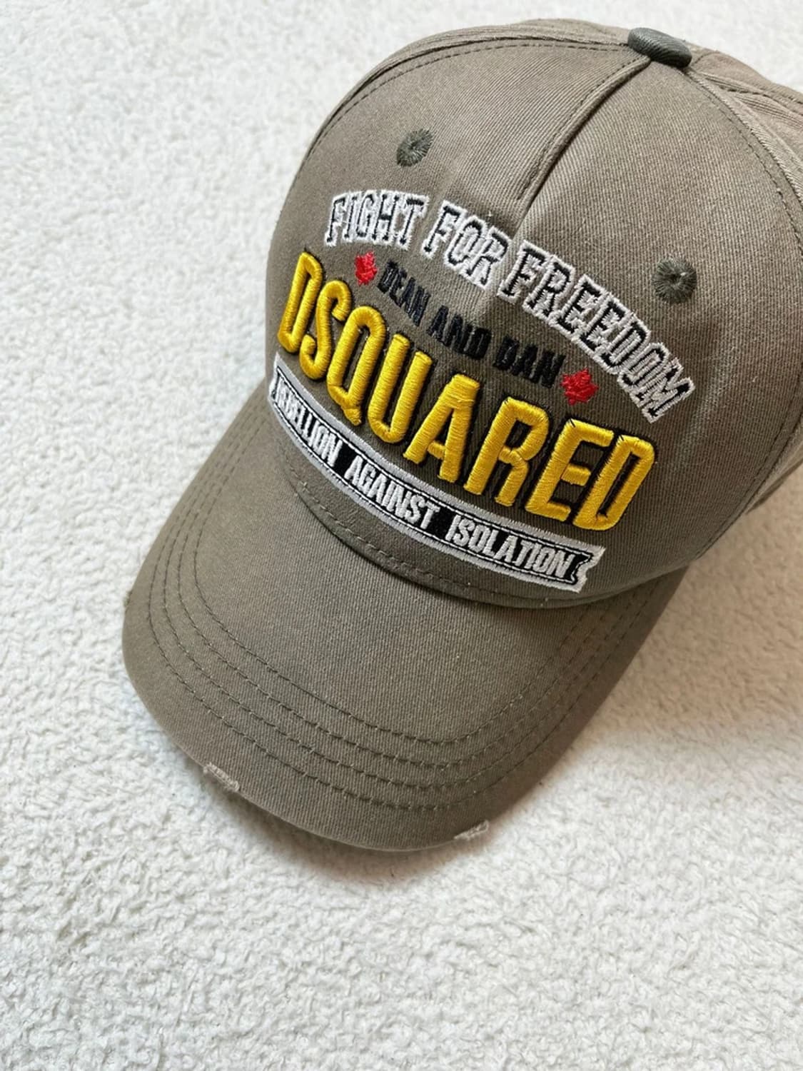 디스퀘어드2 14FW 리벨리온 로고 볼캡 A1752 상품이미지3