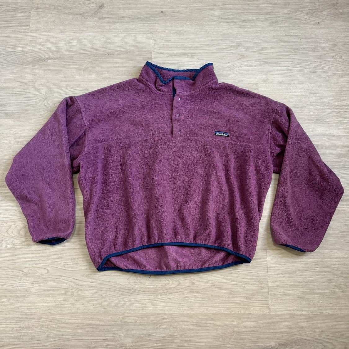 94FW 파타고니아 신칠라 스냅-T 퍼플/네이비 USA 상품이미지1
