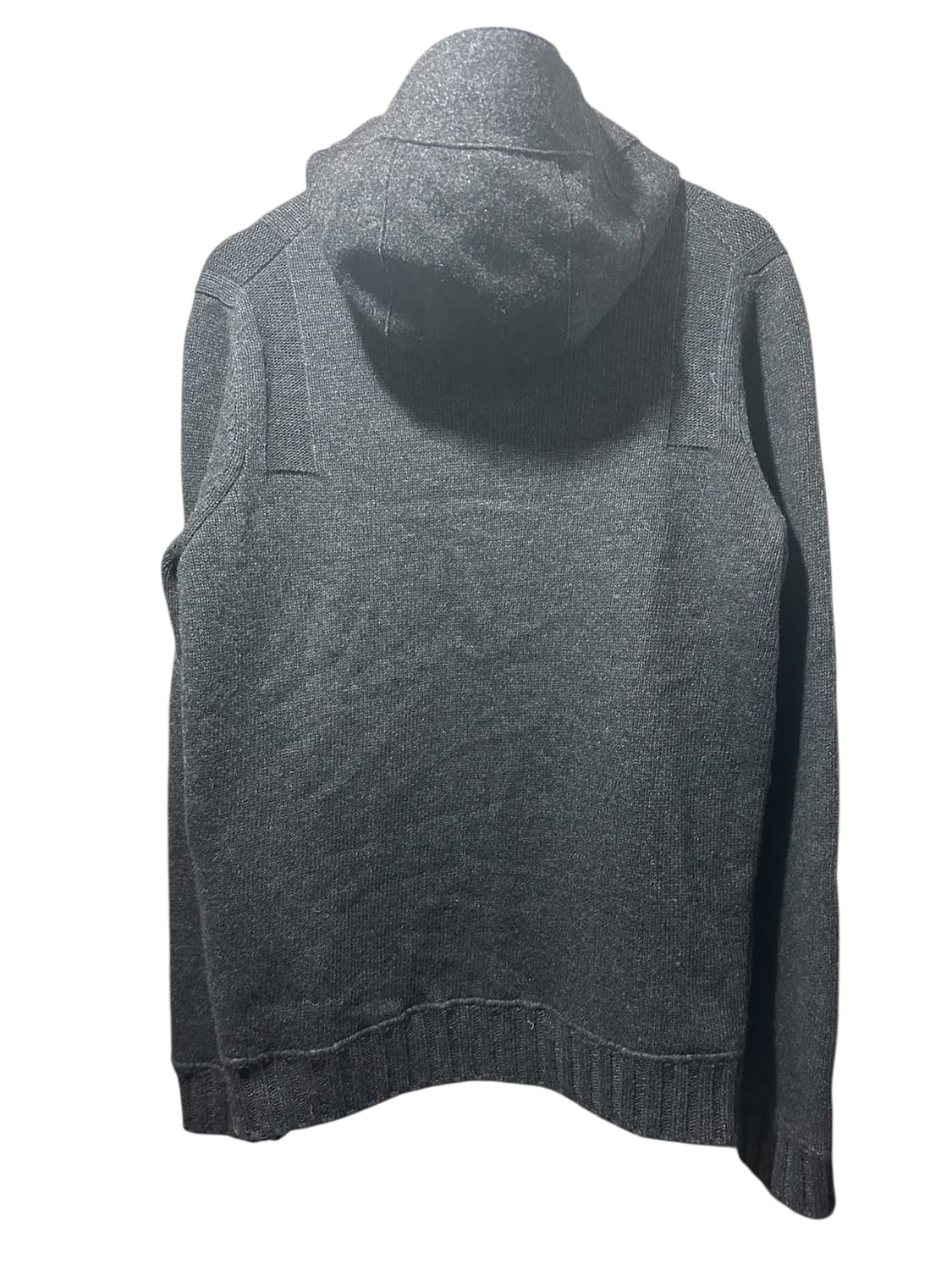 스톤아일랜드 니트 후드 집업 차콜 L 상품이미지2