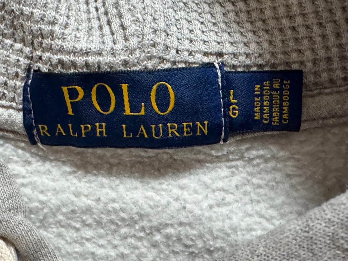 폴로 기모 후드티 L 상품이미지3