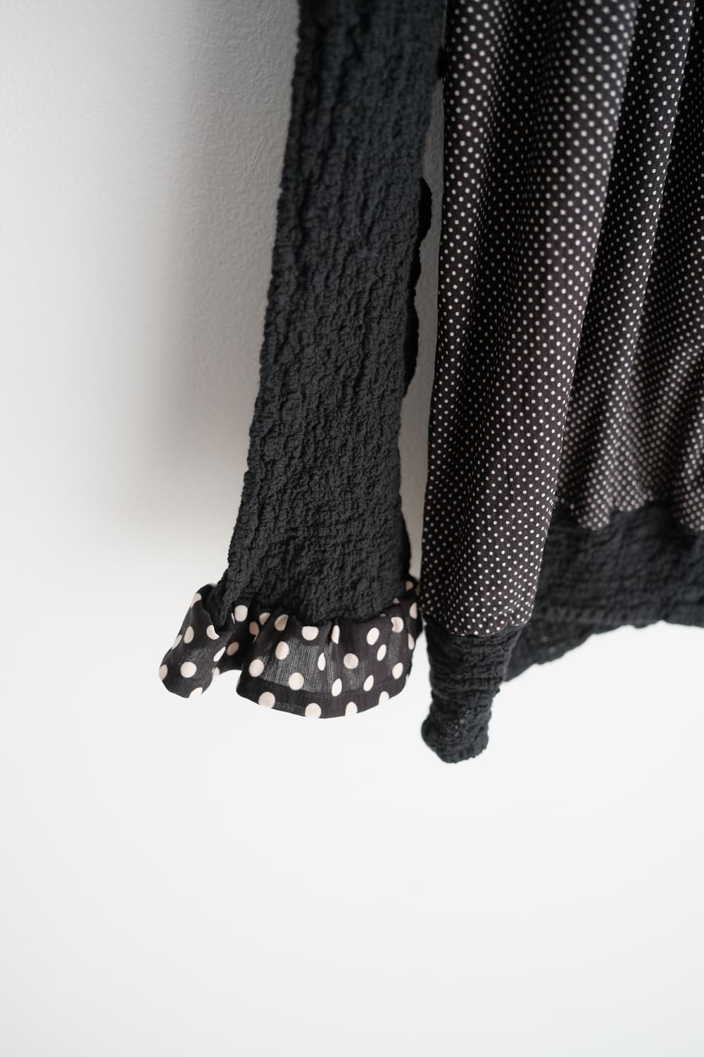 Wrinkled dot frill cardigan 상품이미지7