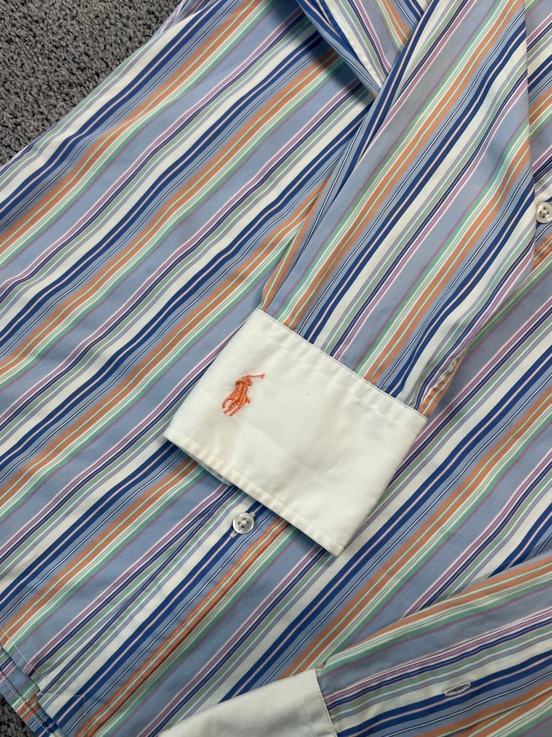 (6) 폴로랄프로렌 스트라이프 스키니핏 셔츠 상품이미지5