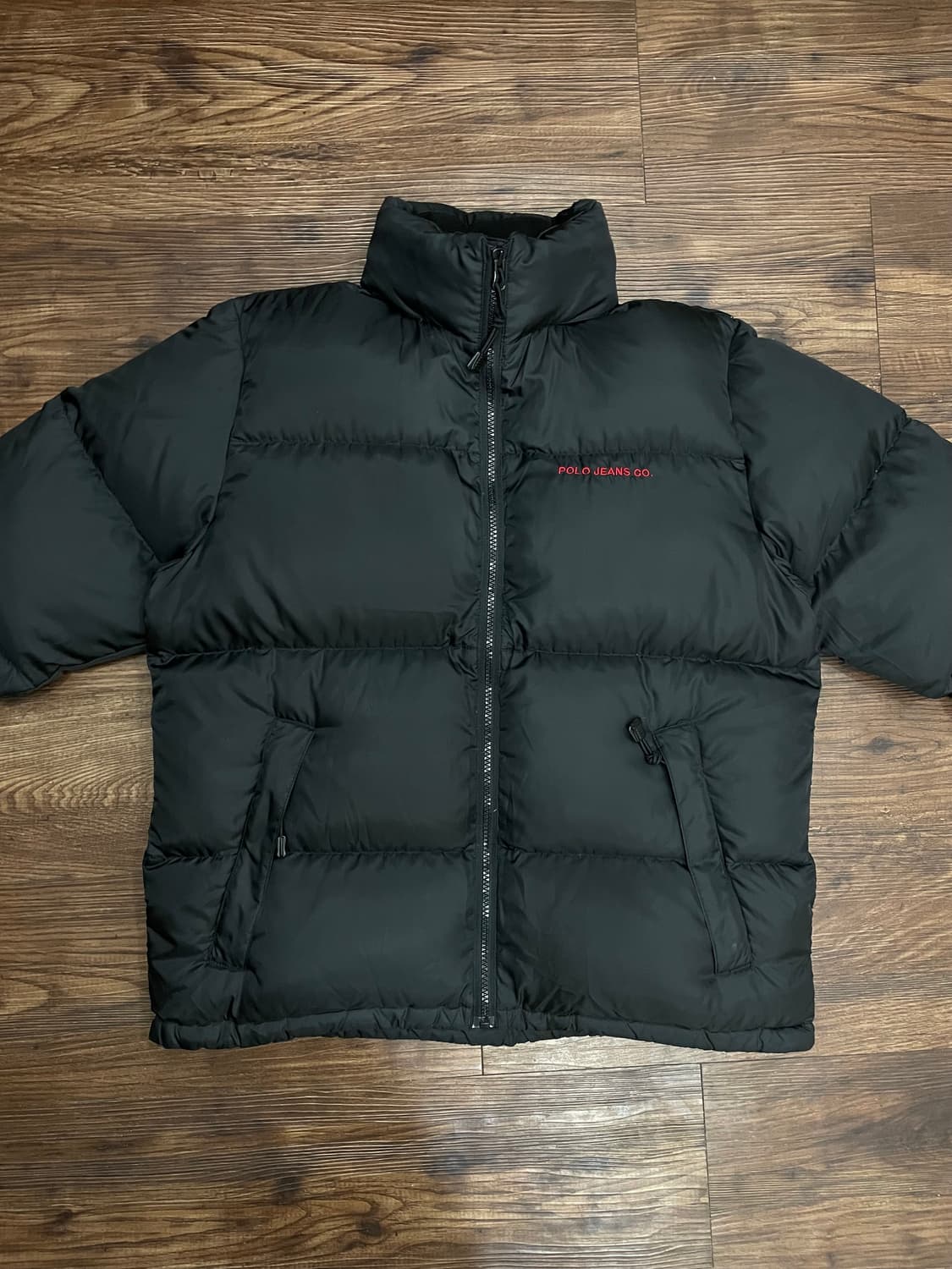 폴로 랄프로렌 다운 푸퍼 패딩 블랙 상품이미지1